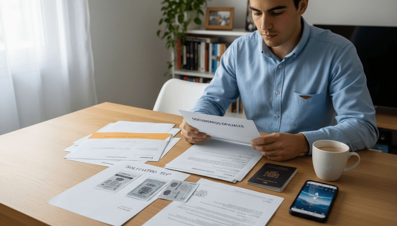 Proceso de inscripción TCP paso a paso para aprobar AESA