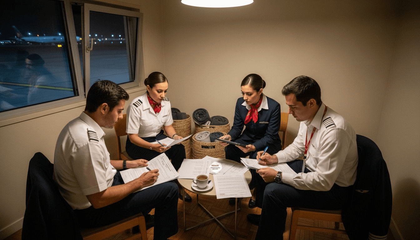 Qué es el briefing TCP: reduce errores en vuelo 35%